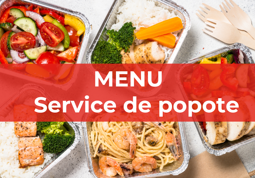 Menu du 9 avril au 28 mai 2025